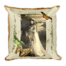 Wayshower Vintage Fairy Square Pillow