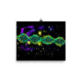 Sacred DNA Activation Poster