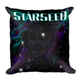 Starseed Square Pillow digital art by Chris DiSano