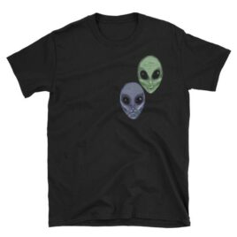 Aliens Painted by Chris Disano Short-Sleeve Unisex T-Shirt