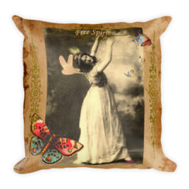 Free Spirit Square Pillow