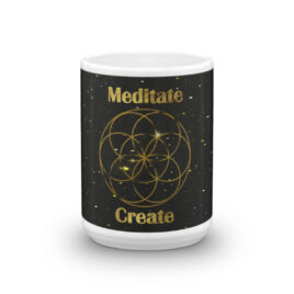 Meditate Create Seed of Life Mug
