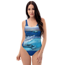Whale Consciousness One-Piece Swimsuit