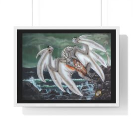 Return of the White Dragon Printed Painting Premium Framed Horizontal Poster