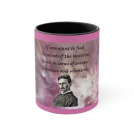 Nikola Tesla Accent Coffee Mug, 11oz