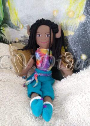 Fairy Rag Doll | Fantasy Fairy Plush Handmade Doll