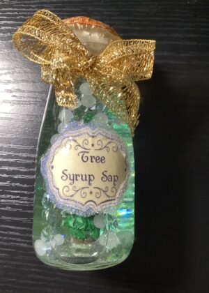 Glass Potion Shaker Bottle | Tree Sap Potion