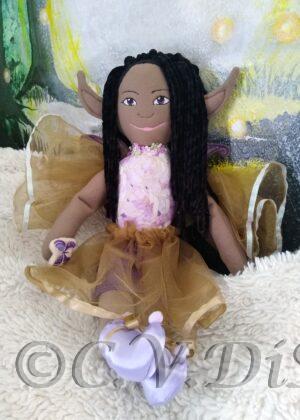 Fairy Rag Doll | Fantasy Fairy Plush Handmade Doll