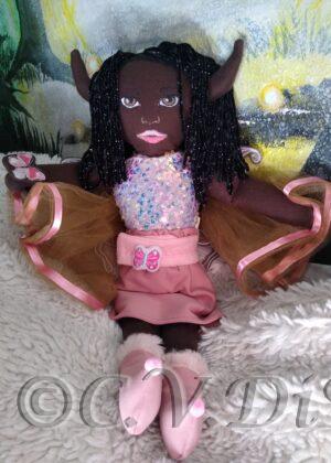 Fairy Rag Doll | Fantasy Fairy Plush Handmade Doll