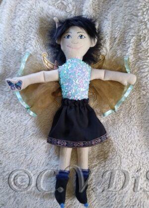 Fairy Rag Doll | Fantasy Fairy Plush Handmade Doll