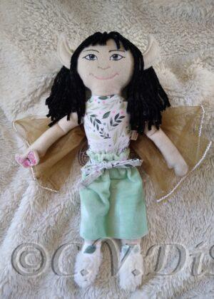 Fairy Rag Doll | Fantasy Fairy Plush Handmade Doll