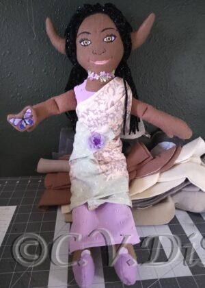 Fairy Rag Doll | Fantasy Fairy India Fairy Tale Plush Handmade Doll