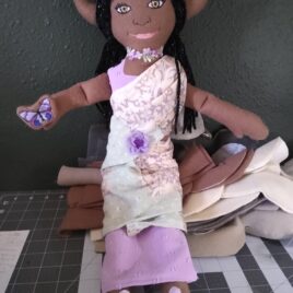 Fairy Rag Doll | Fantasy Fairy India Fairy Tale Plush Handmade Doll