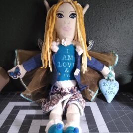 Fairy Keepsake Doll | Custom Fantasy Fairy Plush Handmade Doll