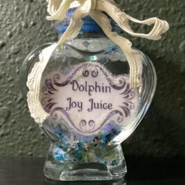 Glass Potion Shaker Bottle | Dolphin