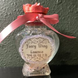 Glass Potion Shaker Bottle | Faery Elixir