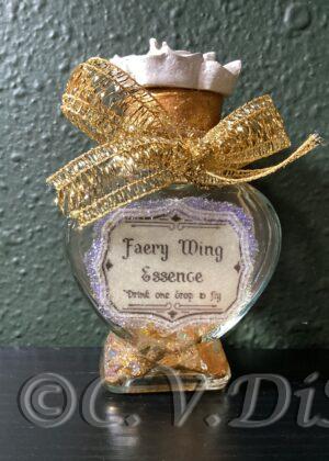 Glass Potion Shaker Bottle | Faery Wing Essence