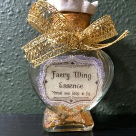 Glass Potion Shaker Bottle | Faery Wing Essence