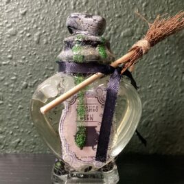 Glass Potion Shaker Bottle | Witches Brew
